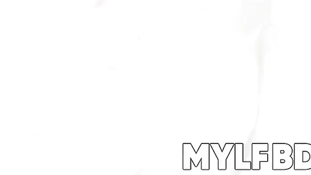 Hot MILF Dani Jensen in lace lingerie delivers sizzling blowjob