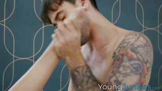 Blonde MILF Lexi Stone gets a cumshot following a wild cowgirl session