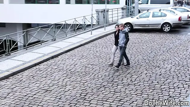 Ex-wife Katlein Ria Slurps a BBC as Cuck-old Sucks Her Twat