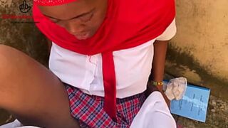 Hot School Girl Tempts Senior Student —  They Sodomize In Empty Classroom —  Subscribe To Red