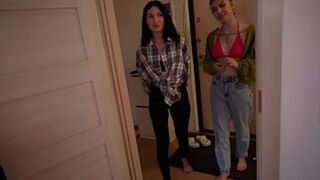 Neighbors love the creampie on their faces and the sweet creampie
