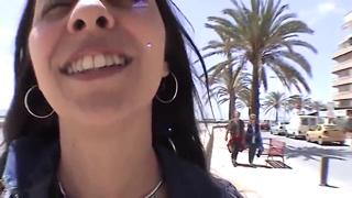 Coastal Cutie Carmen Craves Impromptu F**king on Golden Shores