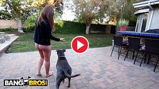 BANGBROS - Thicc White Girl Maddy O′Reilly Gets Anal👌 Pleasure From Big Black Cock🌭