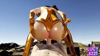 Superhero seduces reporter with whispered promises