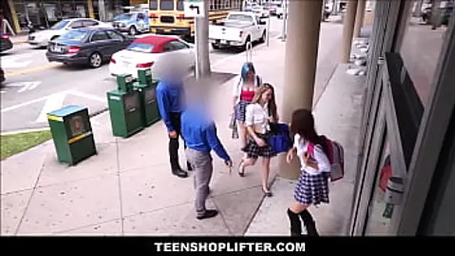 Teen Blonde With Big Tits And A Massive Ass🍑 Caught Stealing