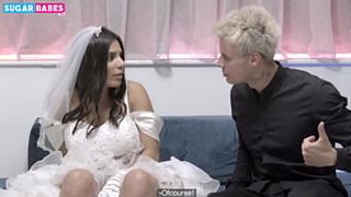 SweetBabesTV - Busty Clara's Wedding Day Uncovers Hidden Desires