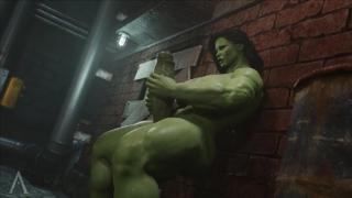 Lovely Giant Hulk Ravishes Tight Ass🍑 Hardcore Behind