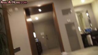 Intense anal👌 sex with large dong and plump booty