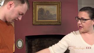 Aunt Judy's XXX - Busty Boss Eva Jayne Gets Naughty😈 with Her Worker