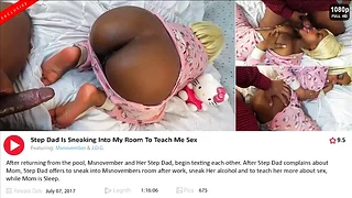 Hot petite girl gets smashed in doggystyle by old BBC