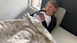 Step sis's big booty gets busted by bro's horny🥵 hands