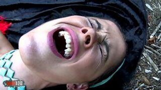 Montse Swinger gets slammed hard and drenches in cum, card-reading ignored
