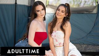 Stepsis Aften Opal & Hazel Moore Explore Each Other During Holiday