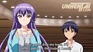 College Teen Sex in Public Elevator - Hentai