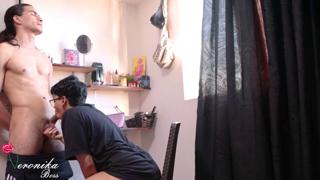 I get drilled raw by roommate, silenced with my sweet peach by Veronika Boss