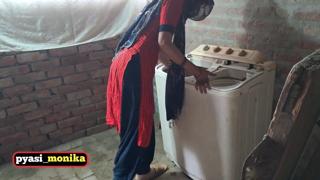 Sweet Maid's Pleasure: Young Master Harshly Fucks Innocent Desi Maid