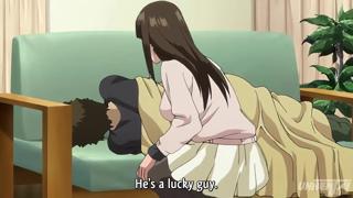 Tempting Trampy Wife Screws Random Dudes on Couch While Married Hubby Snores Nearby