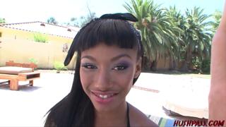 Black African Pussy🌮️ Gets Huge White Cock🍆