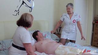 Older Doc's Dirty Desires Unleashed - Whore Nurse F**ked Raw