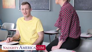 MILF professor Dee Williams gets pounded by her student, raw and mercilessly