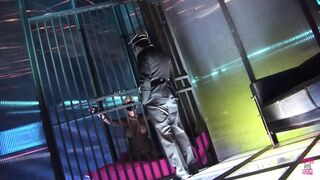 A BDSM Dom Makes His Blonde Submissive Suck😜 His Dick🌭 and Cum On Him