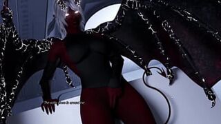 Hot Blonde Devil with Gigantic Boobs Fistfucking Her Snatch for Maximum Climax🚀 [Gamers Edition]