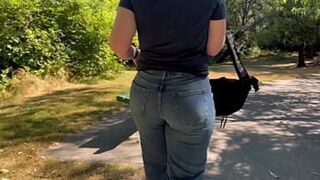 Jeans-Covered Sensation: Massive Bubble Butt🍑 Thriller